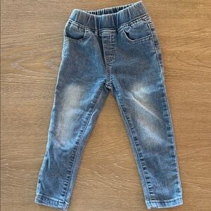 Little Bipsy Washed Blue Denim Jeggings for Kids